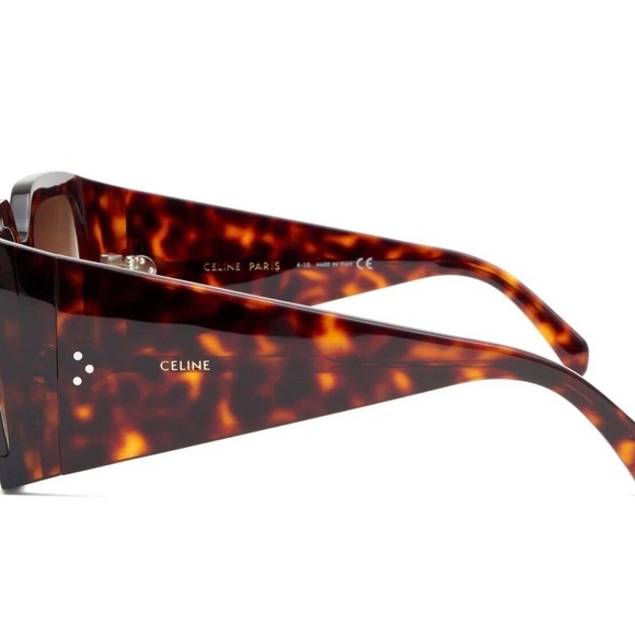 Celine Brown Square Sunglasses main image 10